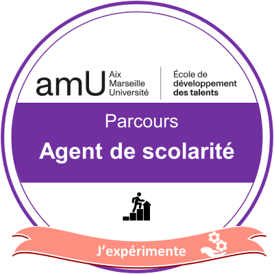 Parcours Agent de scolarité - J'expérimente