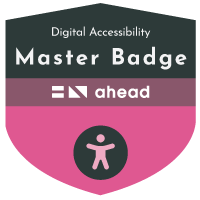 Digital Accessibility Master Badge