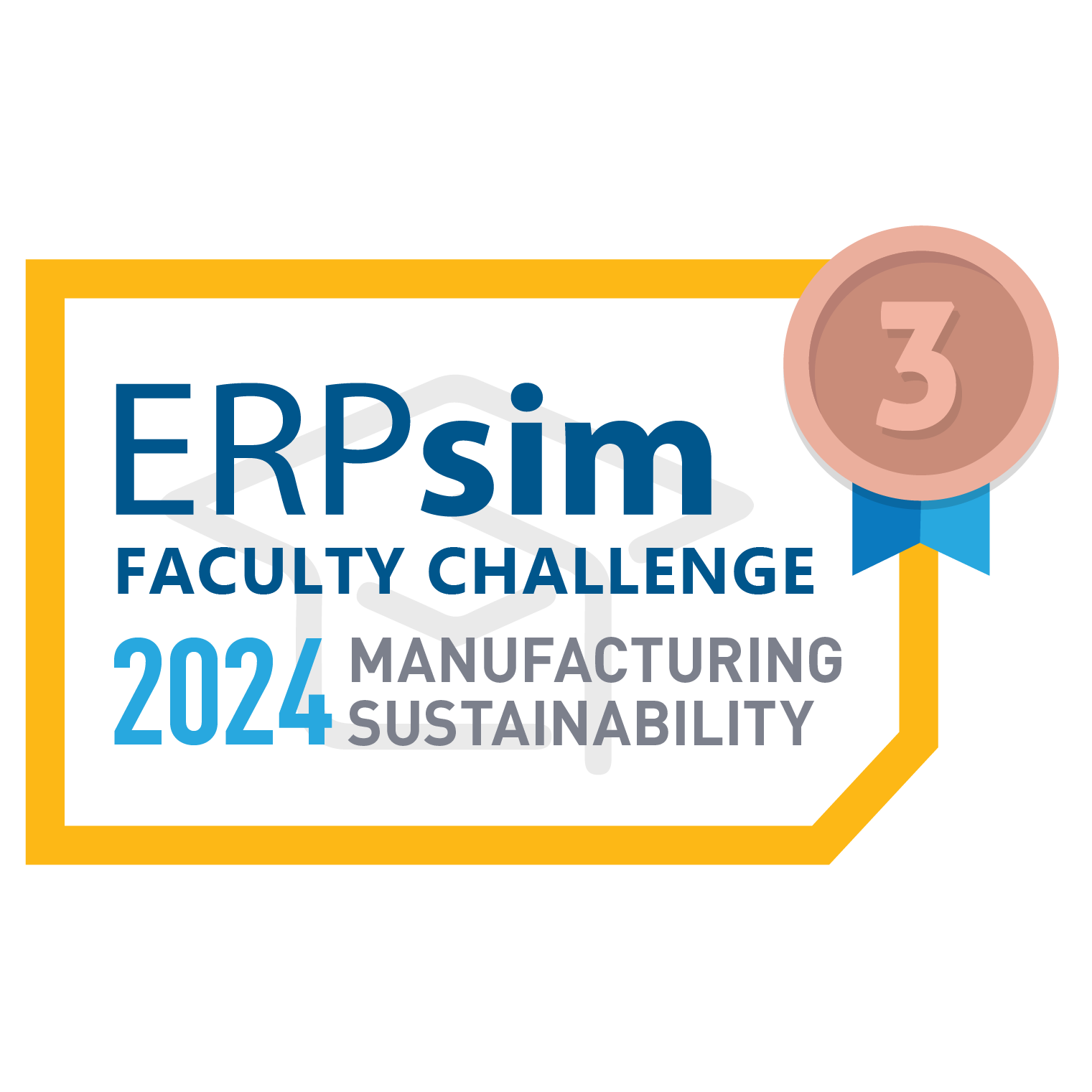 ERPsim  Logistics Sustainability with Disruptors Challenge 2025 - 3rd place
