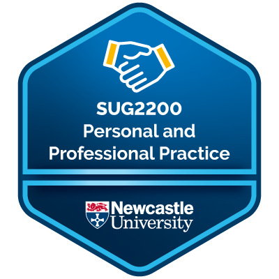 SUG2200 Personal and Professional Practice