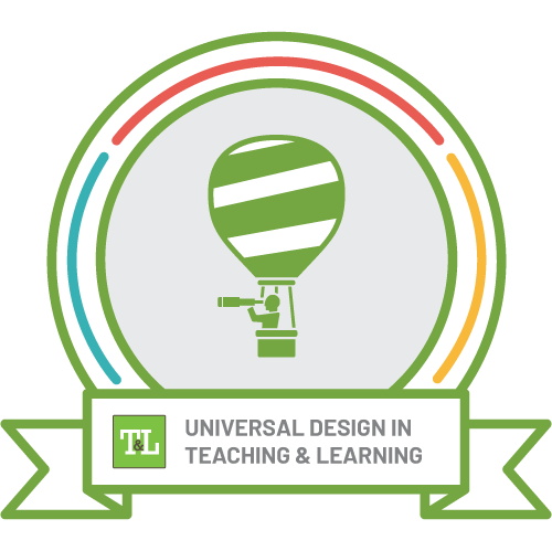 Universal Design in Teaching and Learning