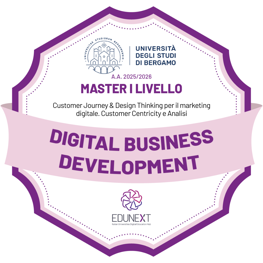 C1.M3. Customer Journey & Design Thinking per il marketing digitale. Customer Centricity e Analisi Pre-strategica