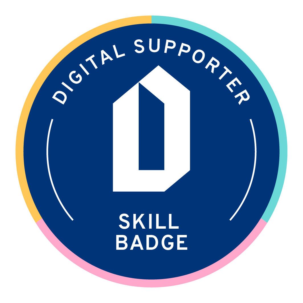 Digital supporter skill badge