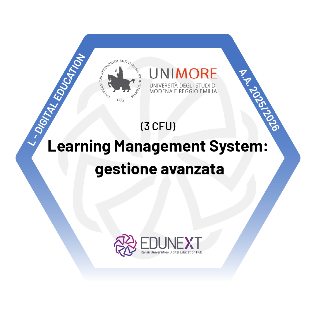 M4 - Learning management System gestione avanzata