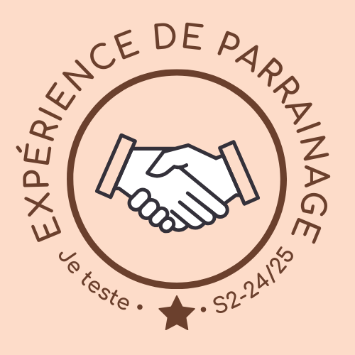Expérience de parrainage - Je teste - S2-24/25