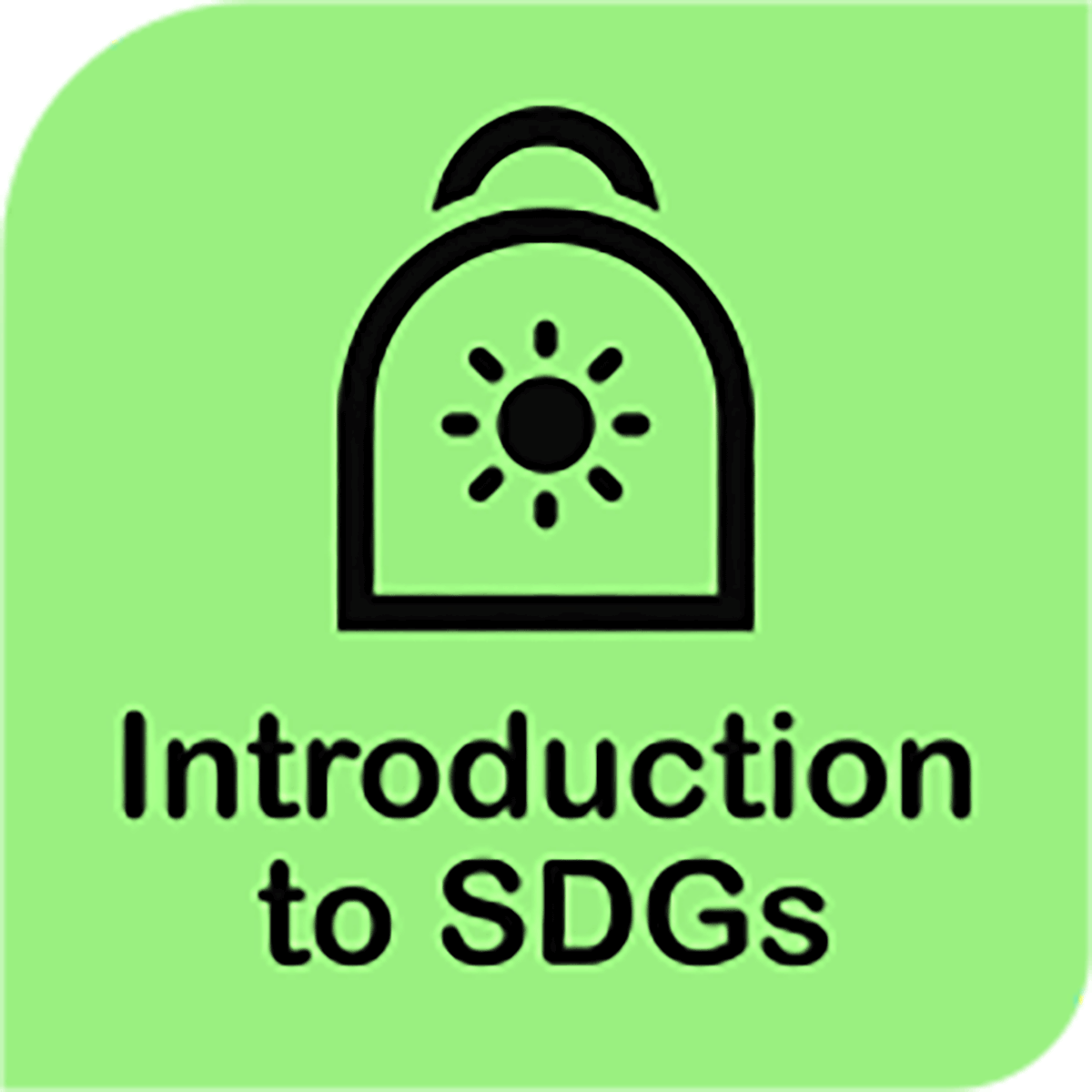 Introduction to the SDGs