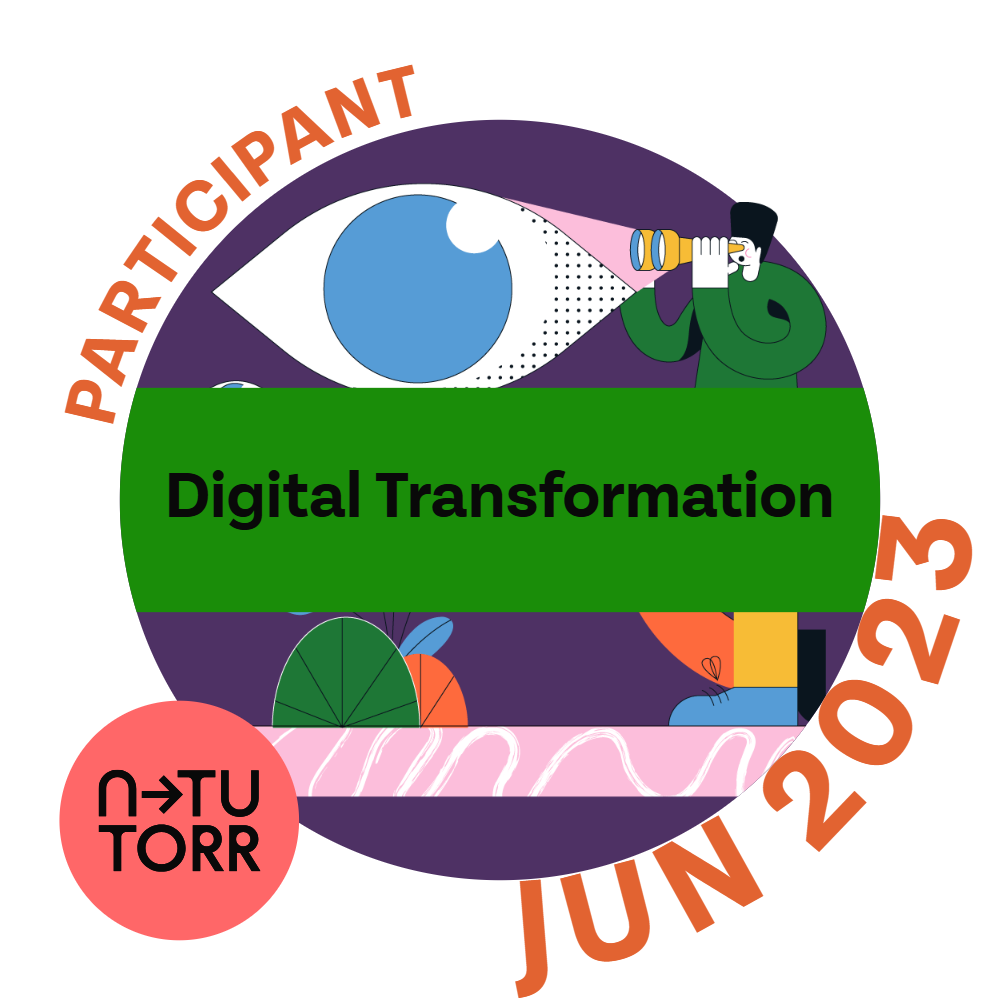 N-TUTORR Digital Transformation Masterclass Participant June  2023 