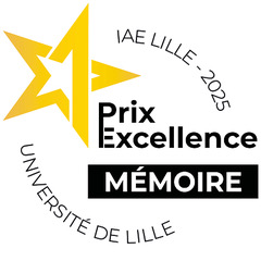 PRIX EXCELLENCE MÉMOIRE 2025 - IAE LILLE