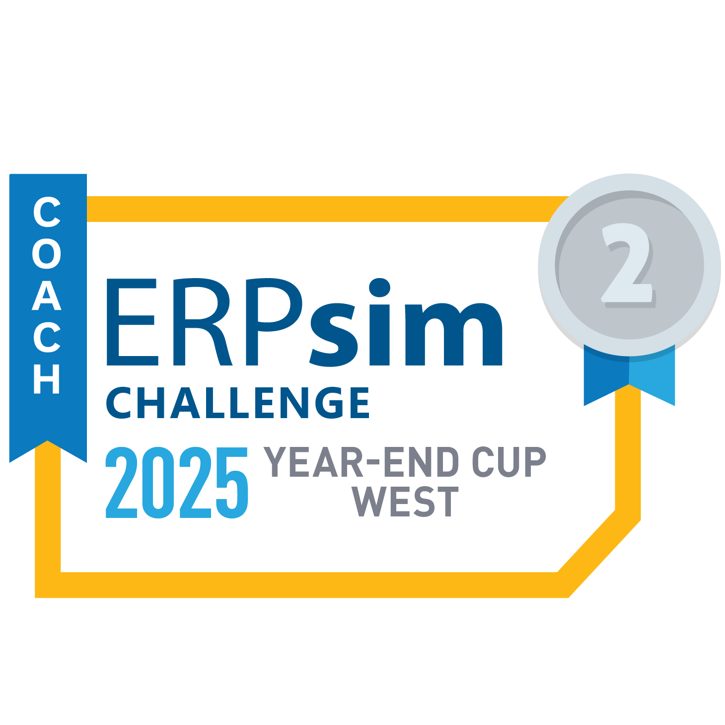 ERPsim Year-End Cup WEST 2025 - Coach 2nd place