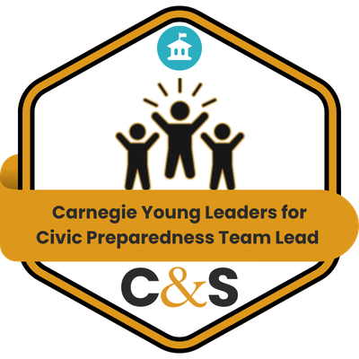 Carnegie Young Leaders for Civic Preparedness Team Lead 