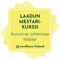 Laadun mestarikurssi: arvovirran johtamisen työpaja
