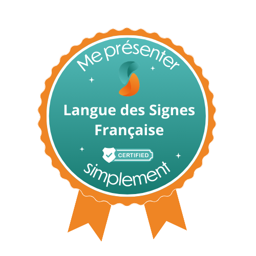 Me présenter en langue des signes française – Module A1.1