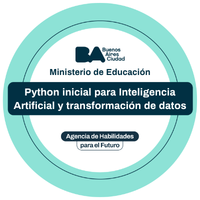 Python Inicial para Inteligencia Artificial y Transformación de Datos