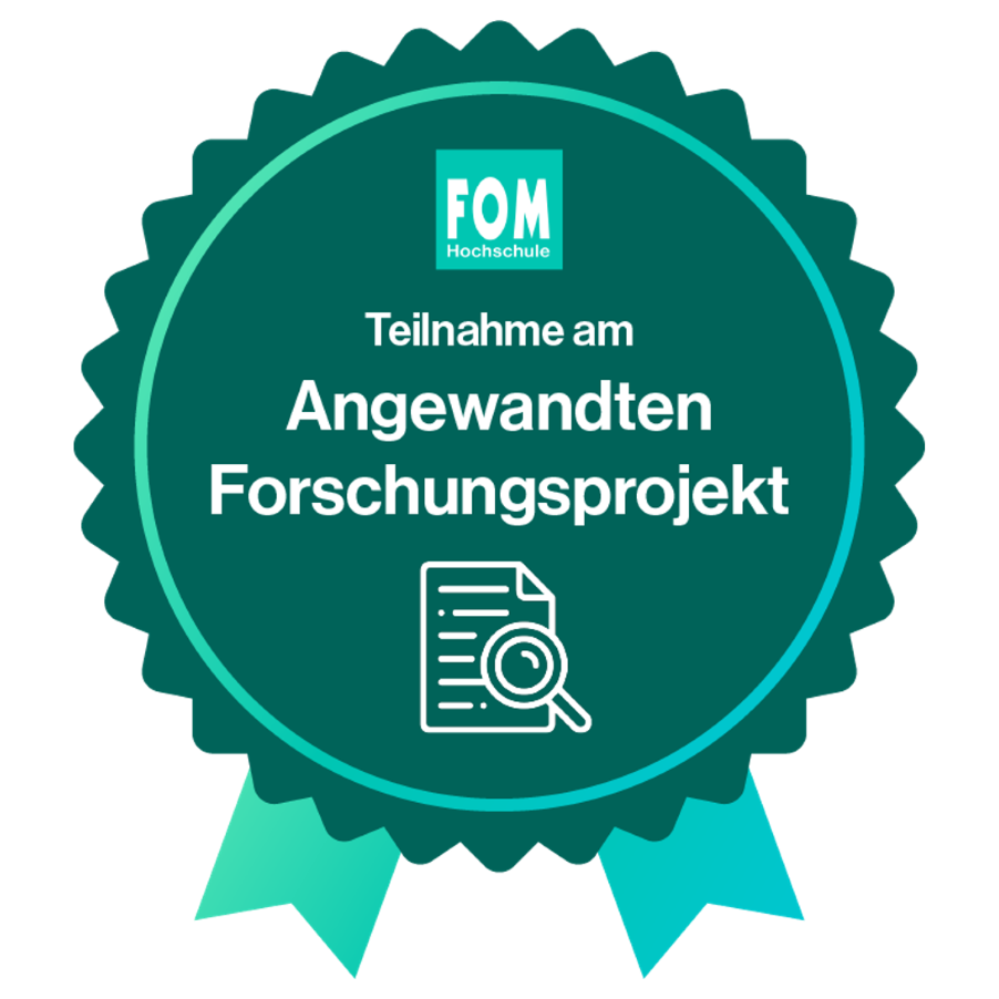 Teilnahme am Angewandten Forschungsprojekt (AFP)