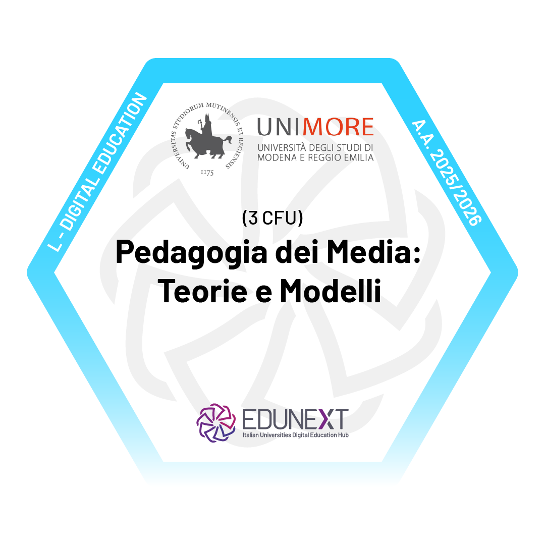 M1 - Pedagogia dei Media: Teorie e Modelli