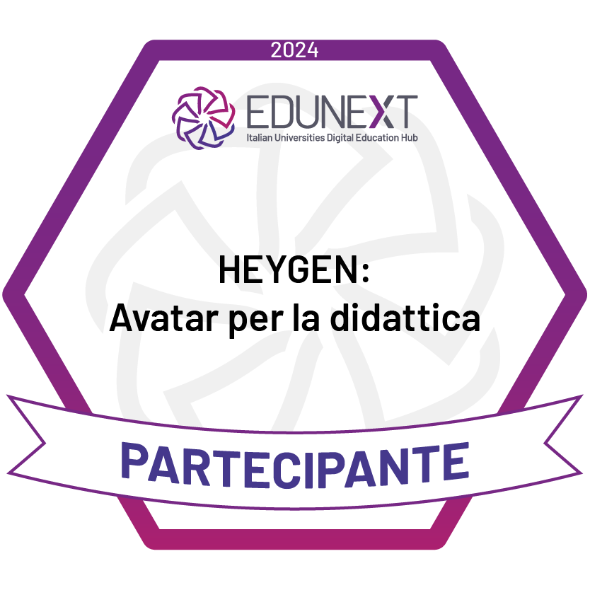 Avatar per la didattica: HEYGEN | Partecipante