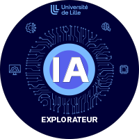 Explorateur de l'IA dans un contexte professionnel