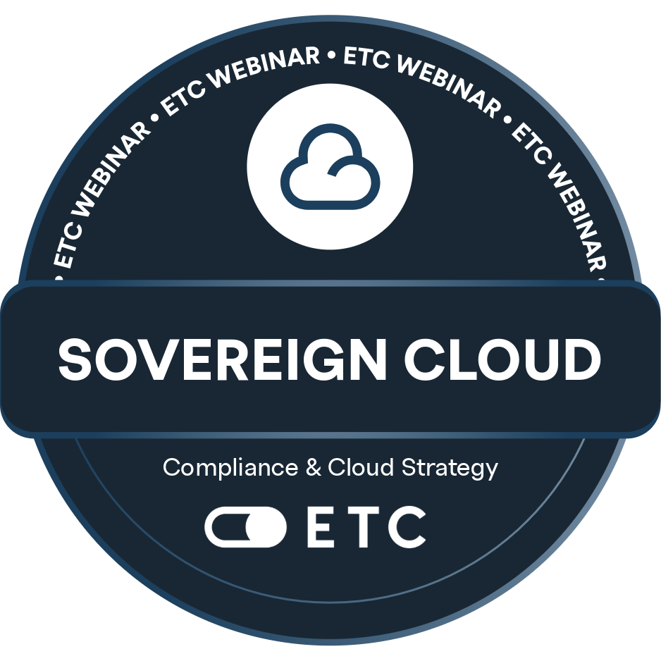 Sovereign Cloud Webinar Badge