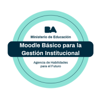 Moodle Básico para la Gestión Institucional