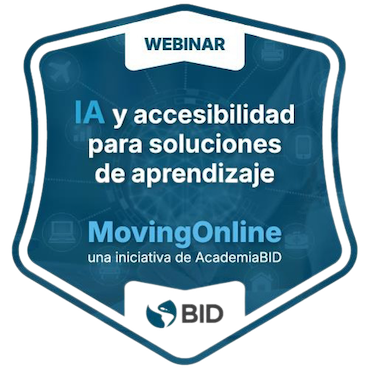 Webinar: IA y accesibilidad para soluciones de aprendizaje