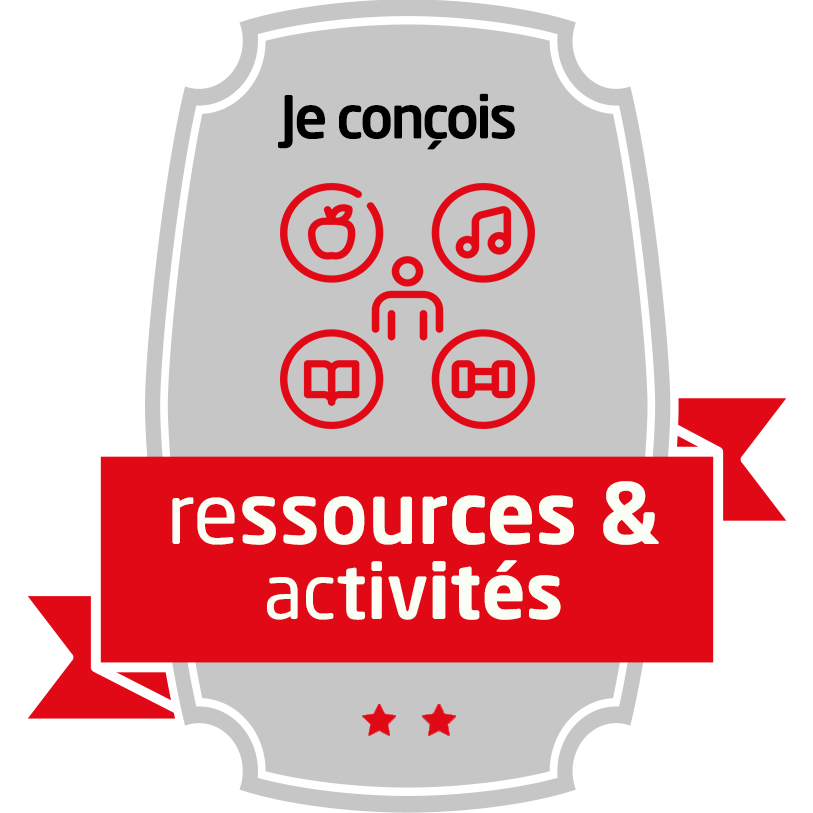 Je conçois des ressources et des activités variées