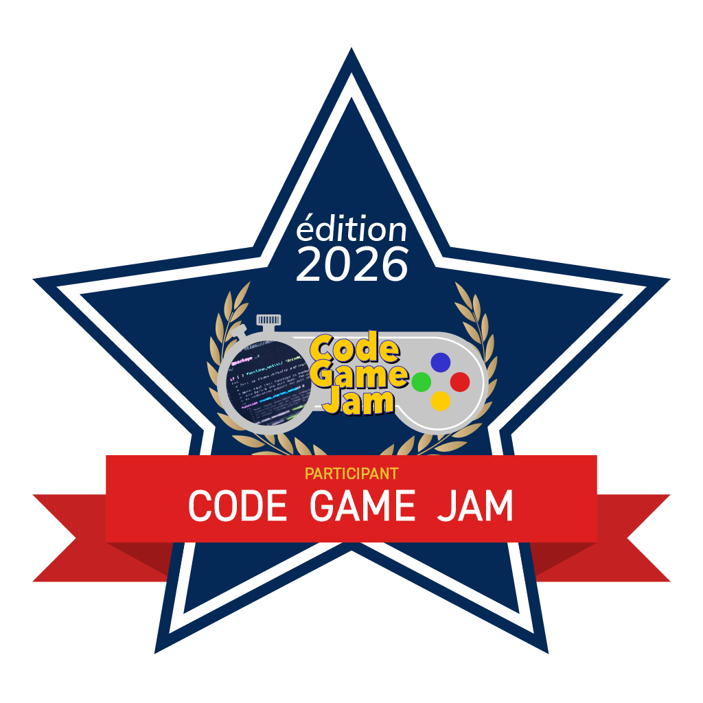 Participation à la Code Game Jam 2026 - 10ème édition