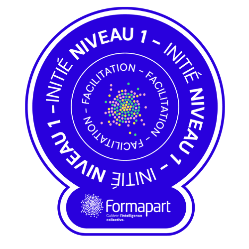 Badge Facilitation -"Initié"  - Facilitez vos réunions d'équipe et de projet: Découvrir les leviers pour utiliser l’intelligence collective de votre équipe