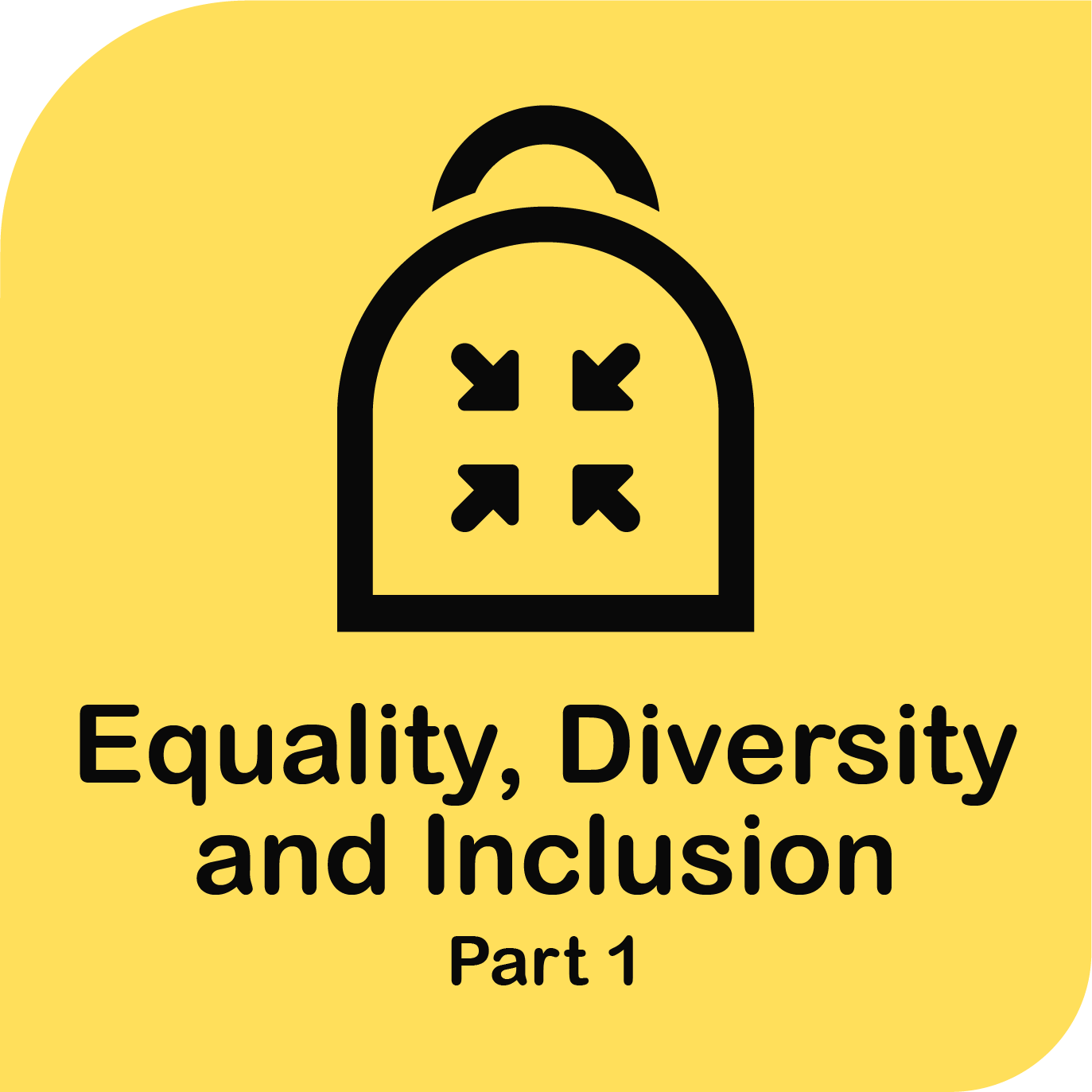 Equality, Diversity and Inclusion: Part 1