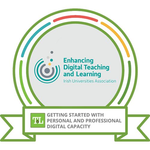 Getting Started with Personal and Professional Digital Capacity