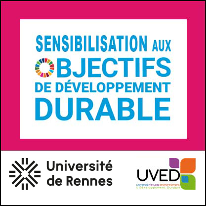 Sensibilisation aux objectifs de développement durable