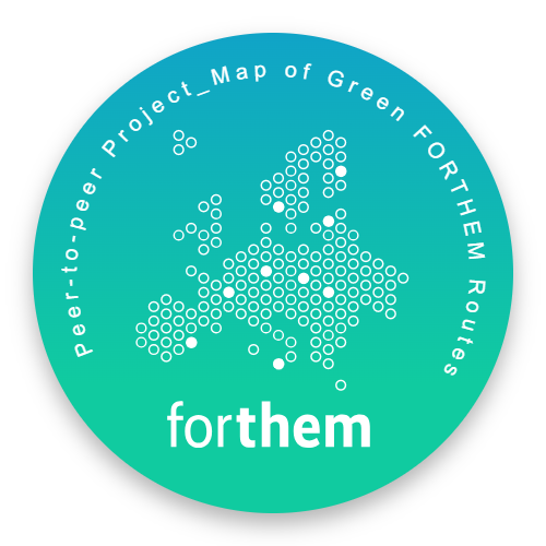 Peer-to-peer Project_Map of Green FORTHEM Routes