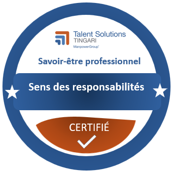 Faire preuve de sens des responsabilités