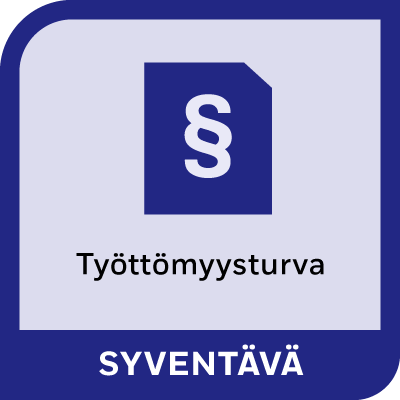Työttömyysturvaosaaminen, syventävä