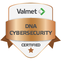 Valmet DNA Cybersecurity L1 certificate