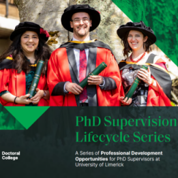 PhD Supervision Lifecycle Programme at University of Limerick 