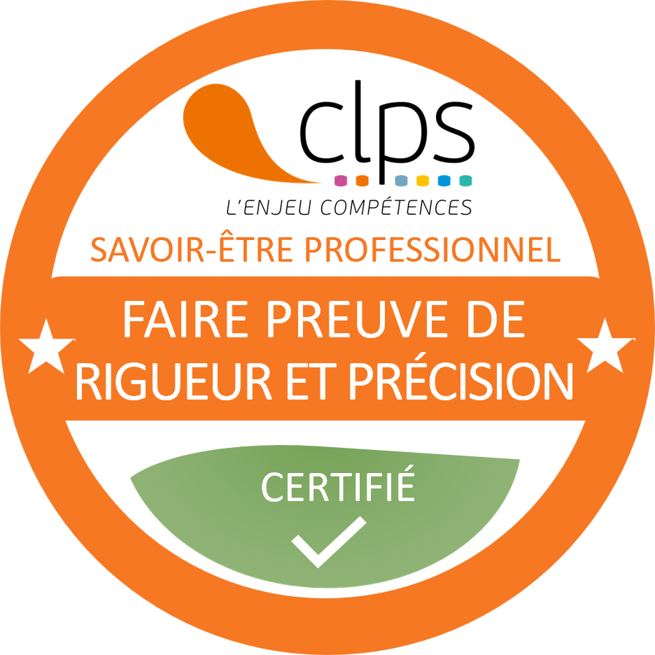 Faire preuve de rigueur et de précision