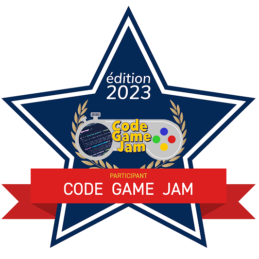 Participation à la Code Game Jam 2023 - 7ème édition