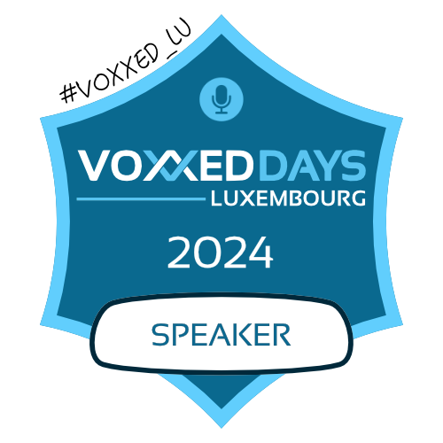 Voxxed Days Luxembourg 2024  - Speaker