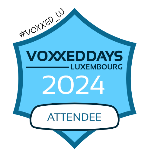 Voxxed Days Luxembourg 2024  - Participant