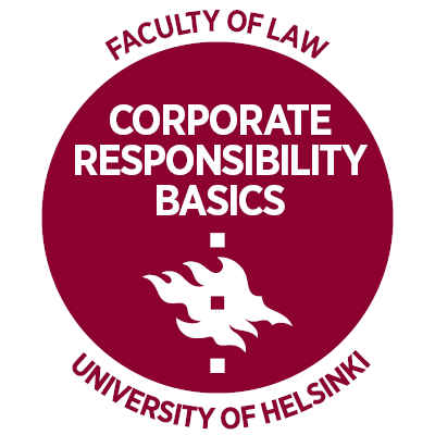 The Sustainable Business Law and Corporate Responsibility  Basics (1 ECTS)