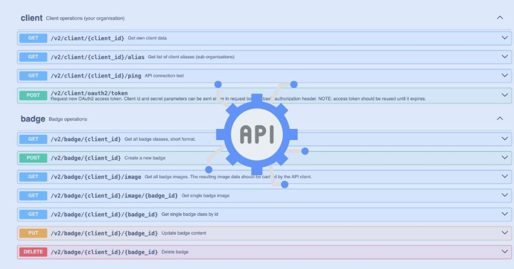 Open Badge Factory API